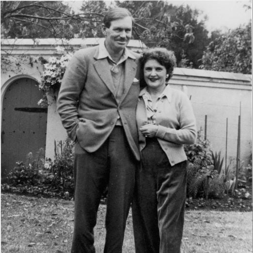 Scobie and Claire Mackinnon in their later years gallery image