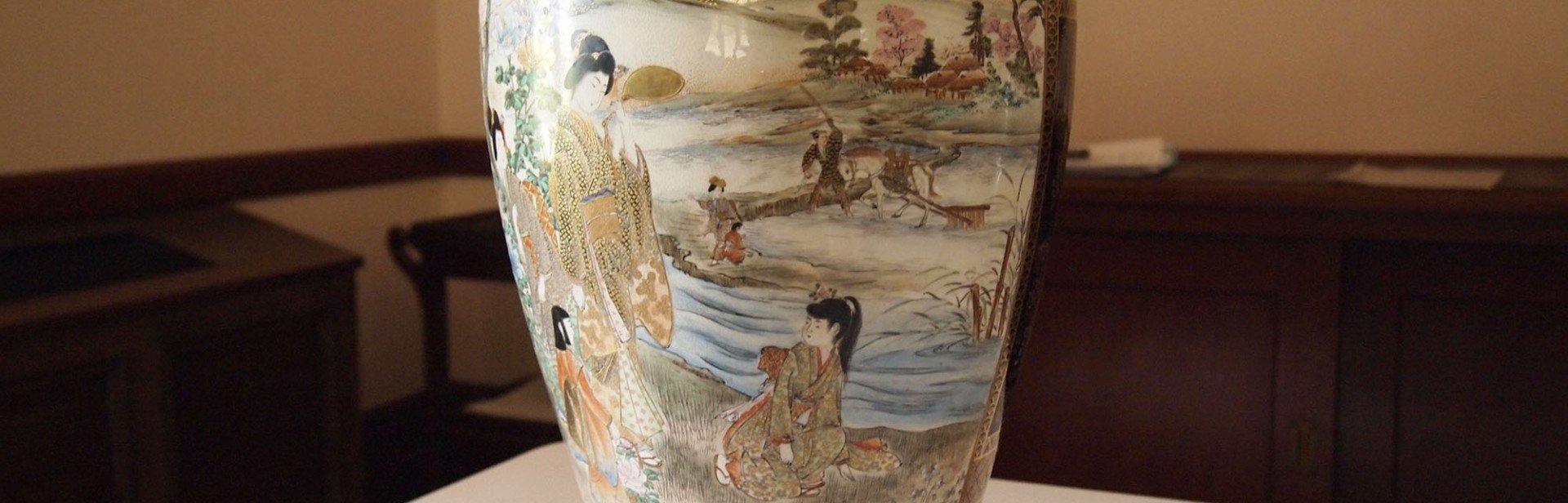 Beaumont House collection Japanese vase