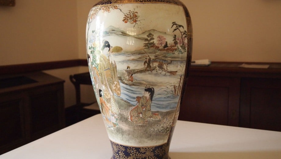 Beaumont House collection Japanese vase