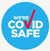 We're COVIDSafeBadge