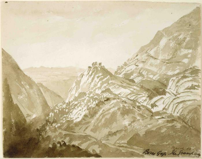 Roses Gap, The Grampians, Victoria, 1853.