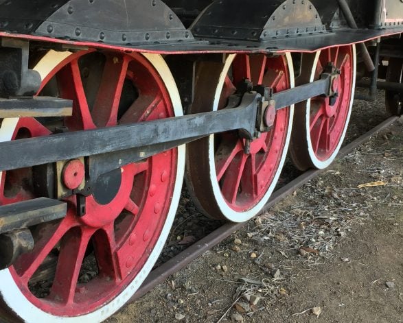 wheels on pine creek train