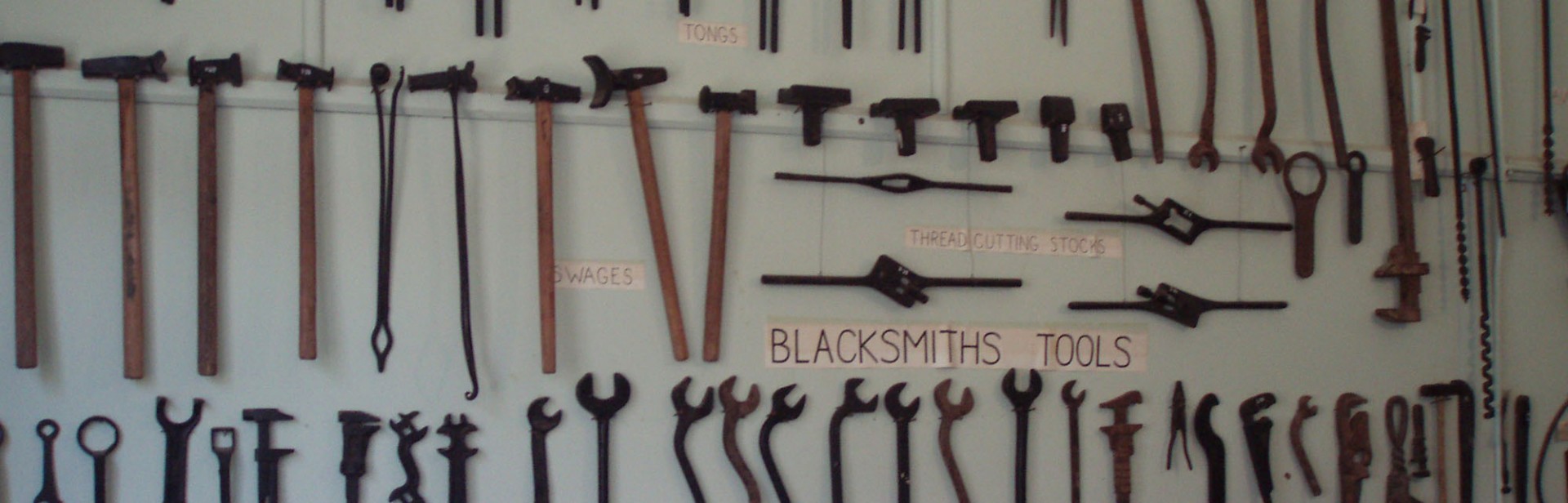 Blacksmith tool collection banner image