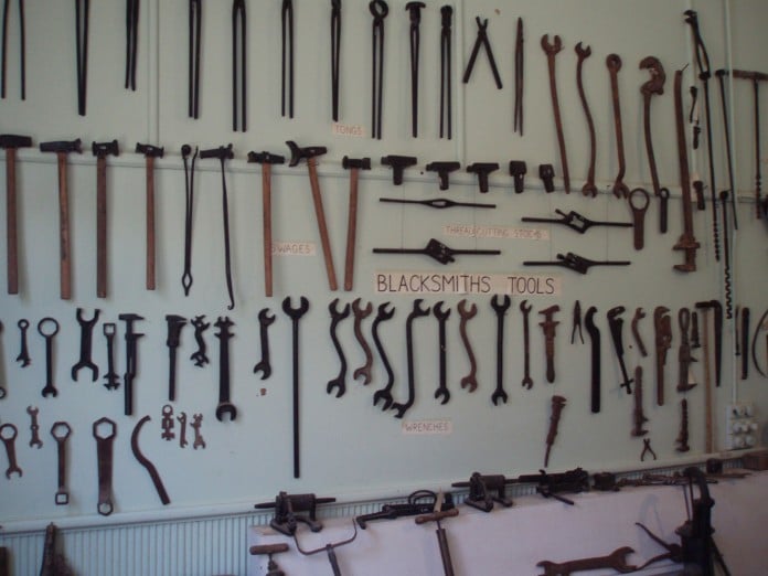 Maitland Museum Blacksmith tool collection gallery image