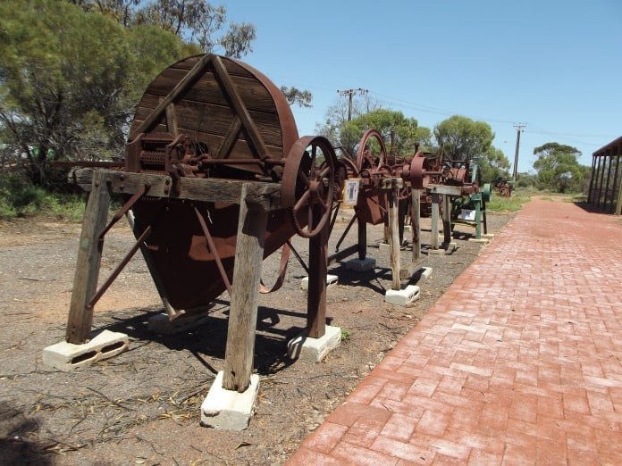 Farm machinery display gallery image