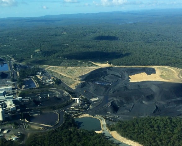 Open cut coal mining result thumbnail