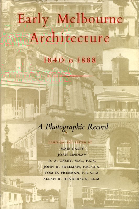 Early Melbourne Architecture