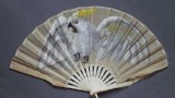 Hand  painted fan  late nineteenth century  Como Collection image thumbnail