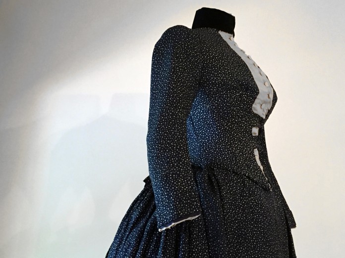 Alice Creswick s Day Dress  1880c  Maker Mrs Eeles Collins Street Melbourne  Costume Collection  Donor Mrs S Wood gallery image