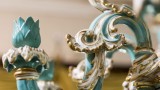 Chandelier  1836 ca  made by Minton  Stoke  England image thumbnail
