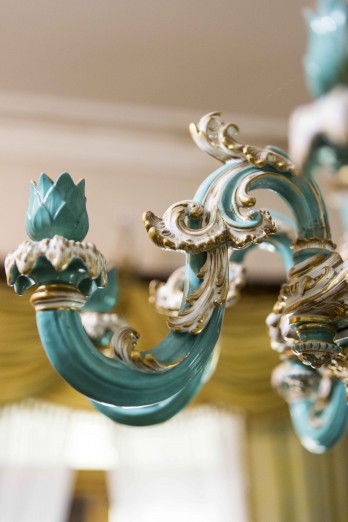 Chandelier  1836 ca  made by Minton  Stoke  England gallery image