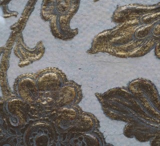 Detail of Rippon Lea hall paper  1890 related image