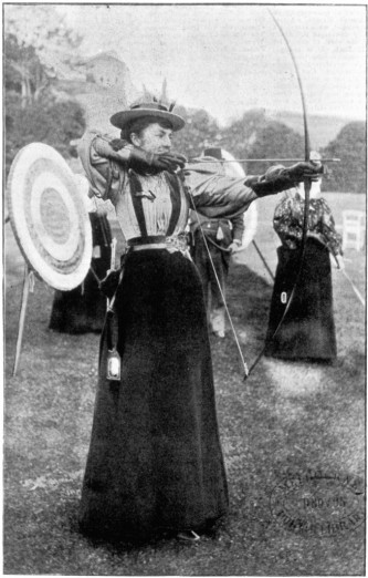 Toxophilite Winnifred Sargood at Rippon Lea 1880 ca  gallery image