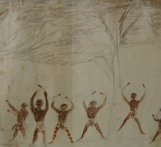 Watercolour sketch by George Gordon McCrae  1845 ca  related image