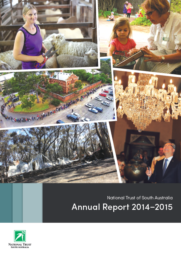 National Trust of SA Annual Report 20142015 National Trust