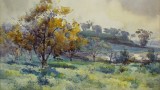 Watercolour of the Como grounds by Arthur Merric Boyd  1890 ca  image thumbnail