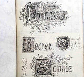 Ladies  Worktable Book  belonged to Georgiana McCrae  published 1850 related image