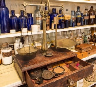 Measuring Scales for Medicinal Ingredients at Dow s Pharmacy related image