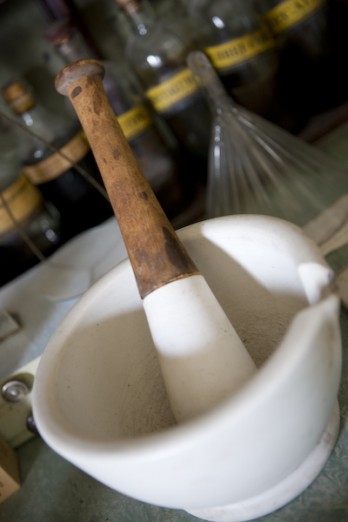 Mortar and Pestle to Grind Medicinal Ingredients Dow s Pharmacy gallery image