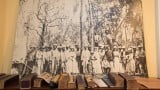 A gathering believed celebrating joining of overland telegraph line near Adelaide  image thumbnail