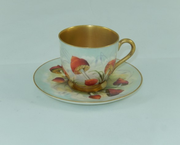 Demitasse Cup and Saucer 'Toadstool'