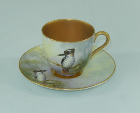 Demitasse Cup and Saucer 'Kookaburra'