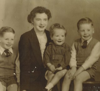 Winifred O’Rourke and her sons c1944
