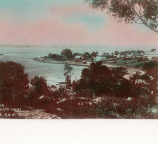 A view of early Sylvania looking east c. 1900s