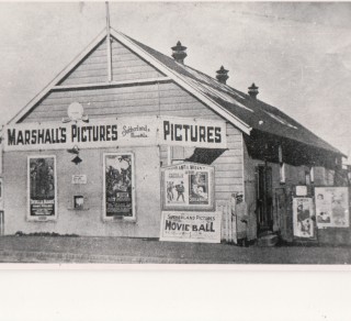 An early picture theatre of Sutherland popular in the twenties