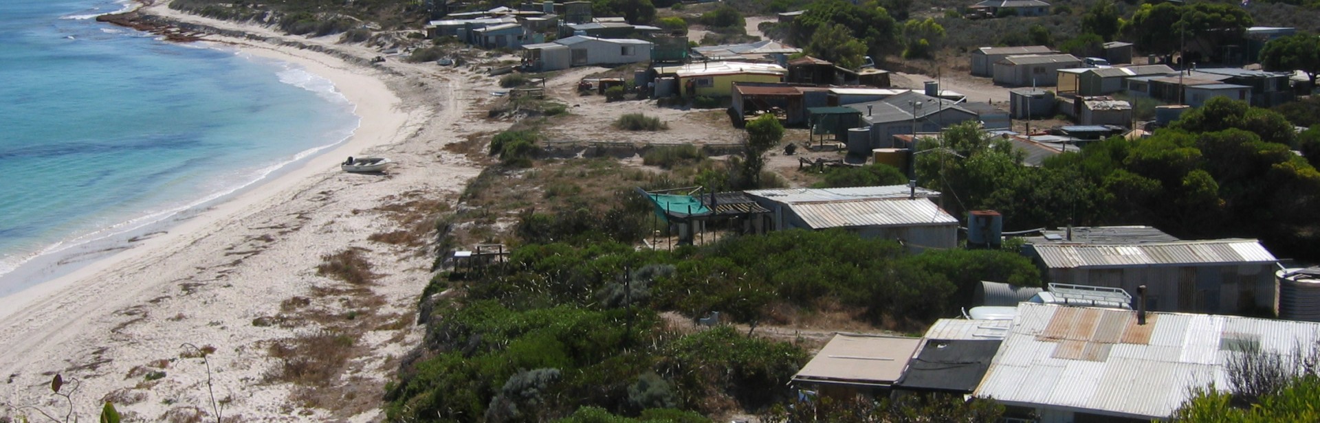 Wegde and Grey Beach Shack Community