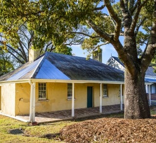 The newly opened Dairy Cottage (1796) in the World Heritage site Old Government House and Domain