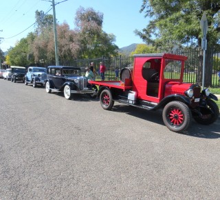 Older heritage vehicles from 1920s