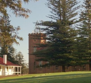 Convict built St Thomas Anglican Church and Surgeon General's Dispensary Port Macquarie