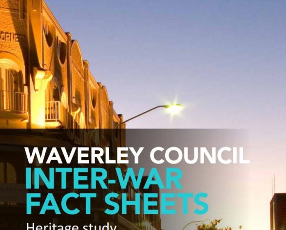 Publications – Waverley InterWar Fact Sheets