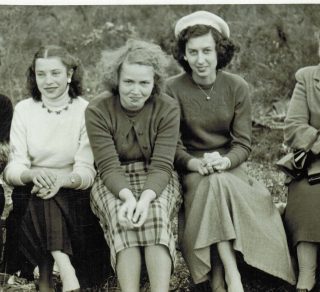 Polish friends picnicking