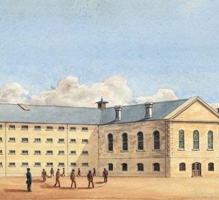 Convict Prison, by Henry Wray, 1859 (detail)