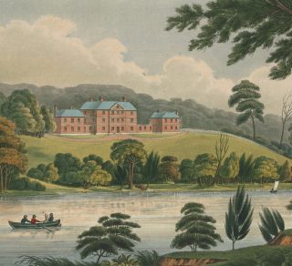 View of the Female Orphan School near Parramatta, Joseph Lycett ca 1775-1828, reproduced with kind permission from the State Library of Victoria