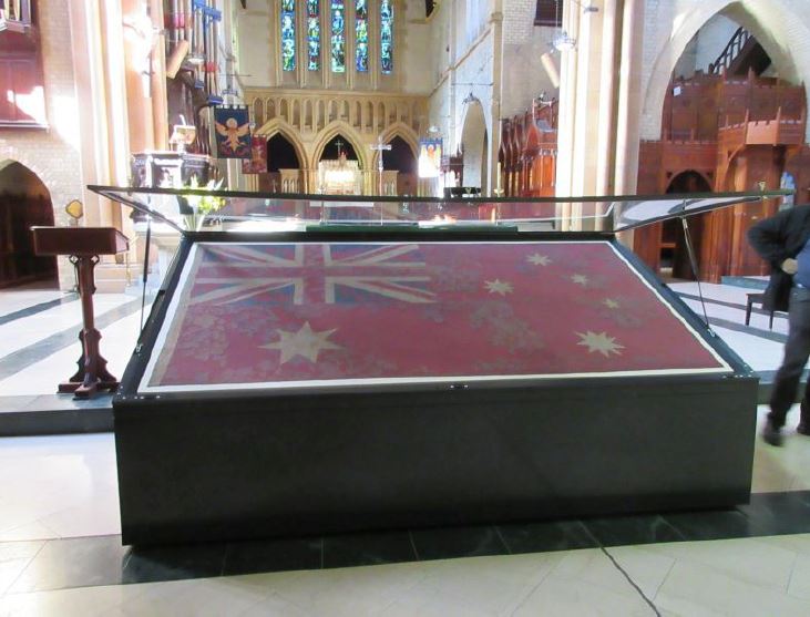 Conservation Interiors & Objects - Birdwood Flag