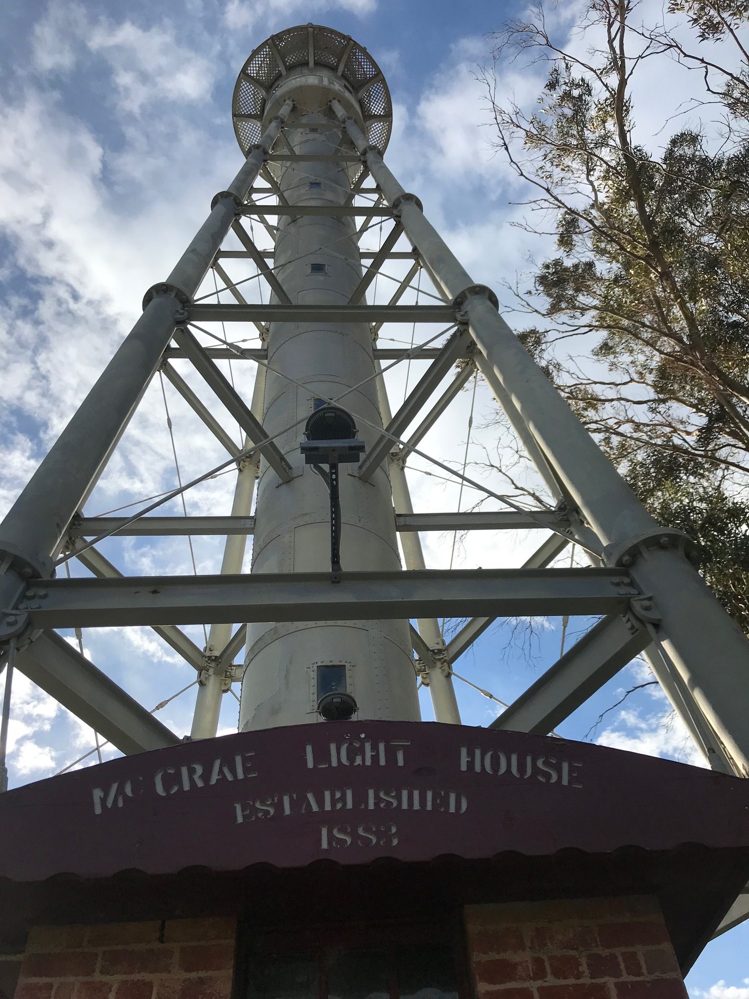 McCrae Lighthouse, Visual Display