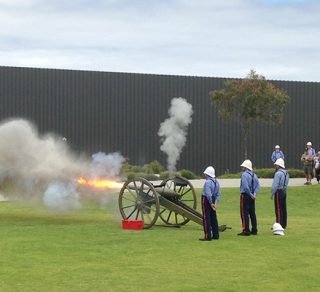 You'll never forget the gun firing.