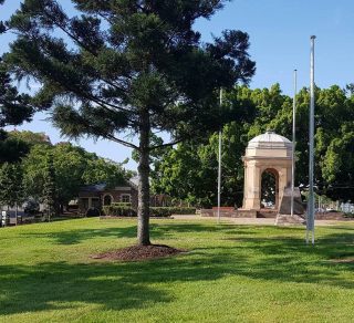 Windsor War Memorial with Windsor Town Council Chambers related image