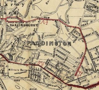 Detail from Sands' Directory, Map of the City of Sydney, 1887 (City of Sydney Archives)