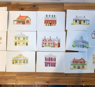 Watercolours by MOJO Design for East Fremantle Heritage Trail related image