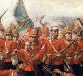 The Battle of Isandlwana by Charles Edwin Fripp related image