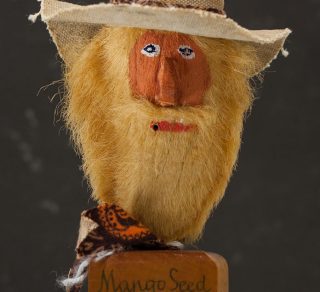 Mango Seed Doll on Display at the Townsville Museum Picture Attribution Townsville Museum and Historical Society related image