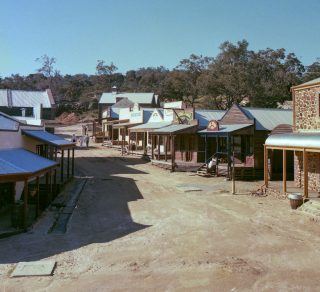 The main street of Pioneer Village related image