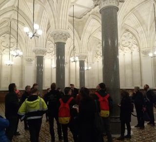 Green Bans Walking Tour participants appreciate some of Melbourne s irreplaceable built heritage saved by union and community Green Bans related image