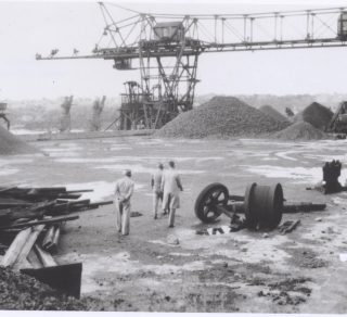 The coal loader platform c 1955 related image