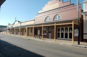 The Prince of Wales Opera House and the adjacent Prince of Wales Hotel 