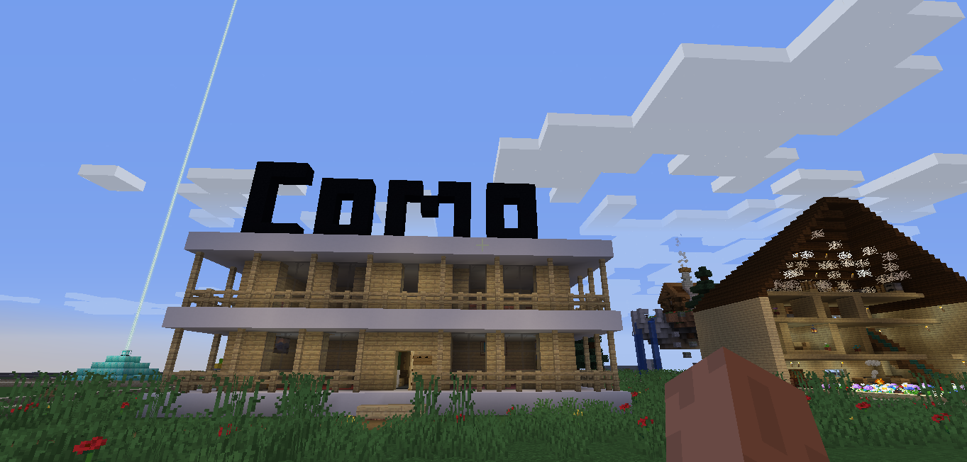 Como House Minecraft Neighbourhood National Trust